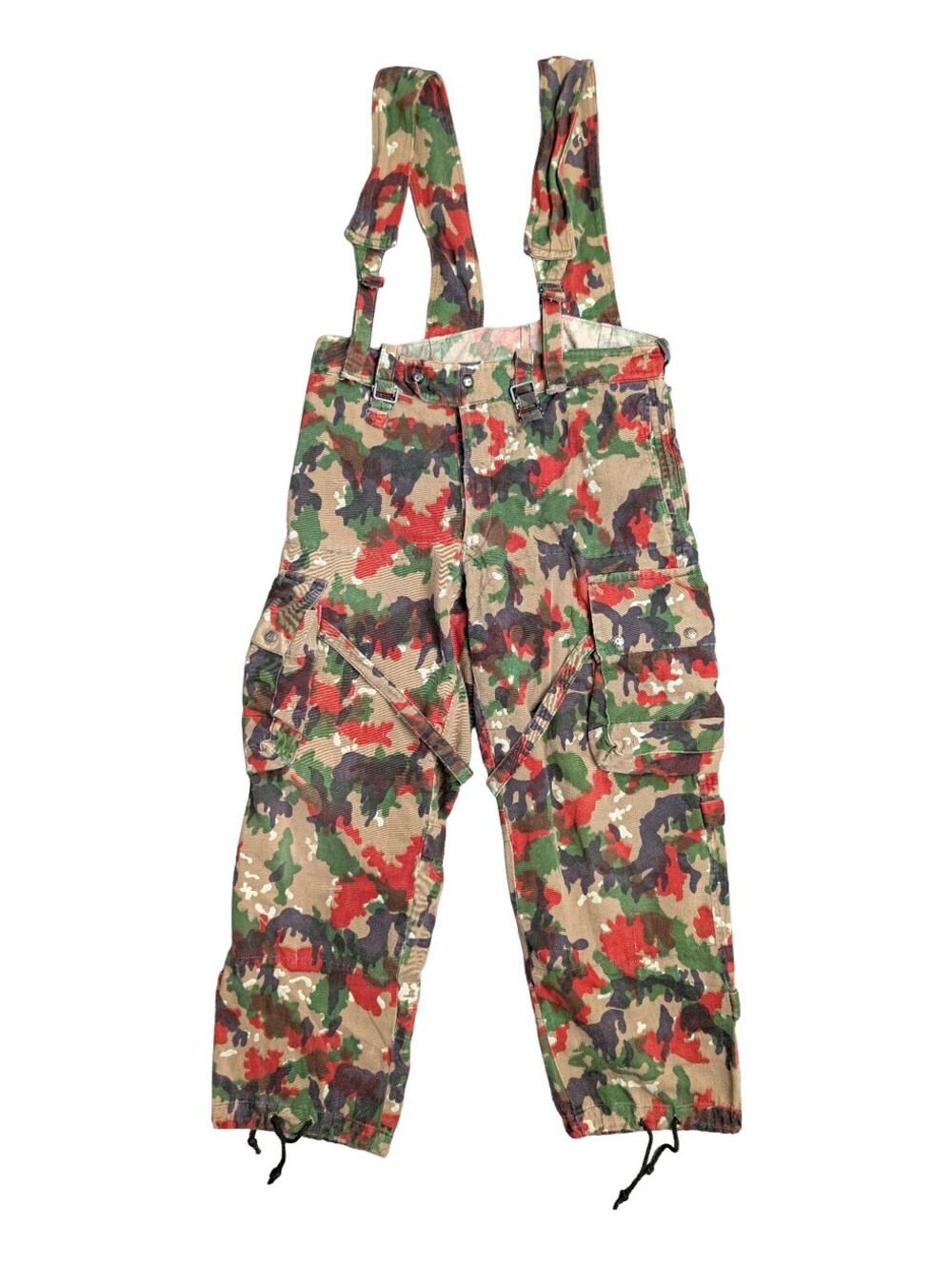 Swiss Army Alpenflage TAZ 57 Field Trousers Suspenders
